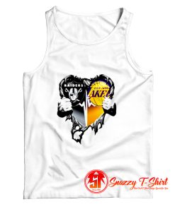 Raiders and Los Angeles Laker inside Heart Tank Top