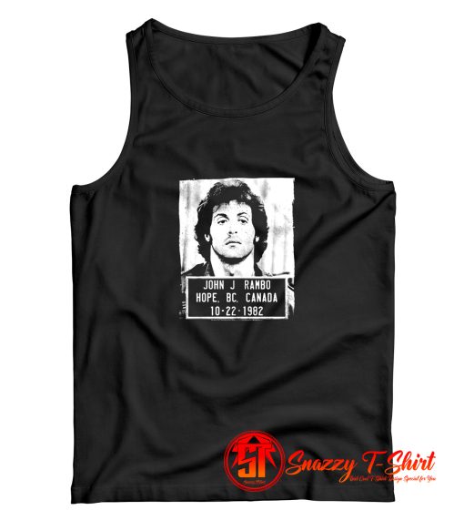 Rambo First Blood John J Rambo Mug Sho Tank Top