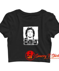 Rambo Police Mugshot Crop Top Shirt
