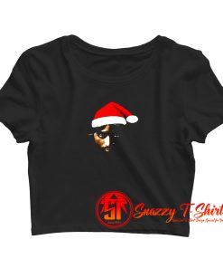 Rap Game Hip Hop Yo MTV Christmas Crop Top Shirt