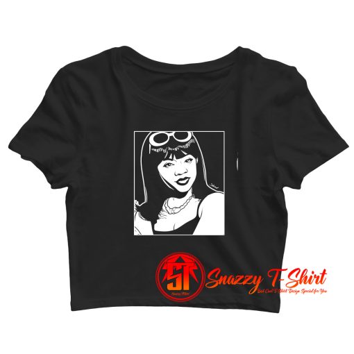 Rare Lil Kim Hardcore Crop Top Shirt