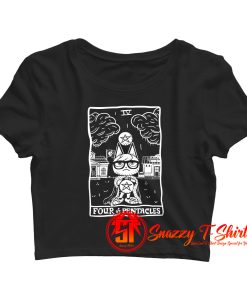 Raymond as Four of Pentacles Crop Top Shirt