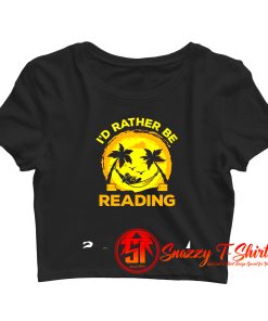 Reading Beach Summer Crop Top Shirt