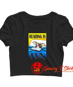 Reading Gremlins Monster Horror Movie Crop Top Shirt