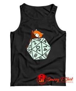 Red Panda Surprise Dice Tank Top