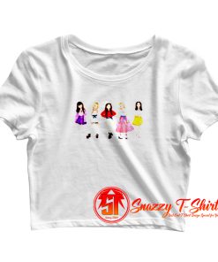 Red Velvet Psycho Crop Top Shirt