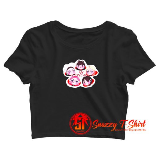 Red Velvet Psycho funnny Crop Top Shirt