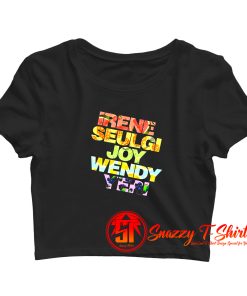 Red Velvet Summer Vibes Crop Top Shirt