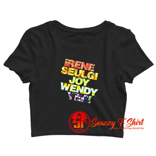 Red Velvet Summer Vibes Crop Top Shirt
