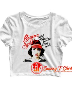 Regina Spektor Crop Top Shirt