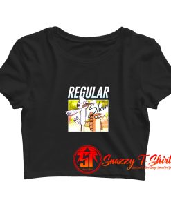 Regular Show Cartoon Unisex Vintage Crop Top Shirt