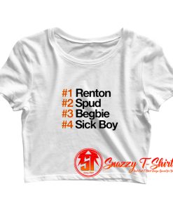 Renton Spud Begbie Sick Boy Crop Top Shirt