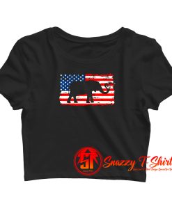 Republican Party Crop Top Shirt