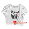 Rescued Is My Favorite Breed Crop Top Shirt