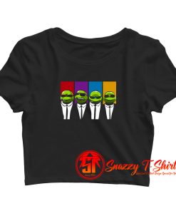 Reservoir Turtles Crop Top Shirt