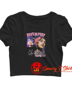 Rest In Lil Peep Crop Top Shirt