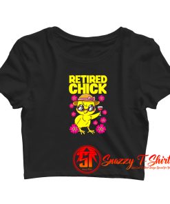 Retired Chick Crop Top Shirt