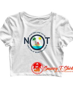 Retired Crop Top Shirt