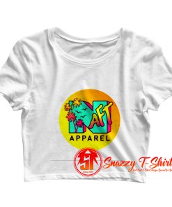 Retro 90s MTV Inspired Spring Break Crop Top Shirt