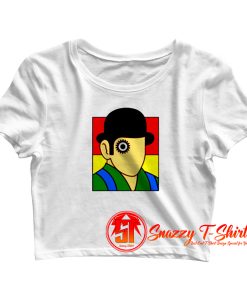 Retro A Clockwork Orange Stanley Kubrick Crop Top Shirt