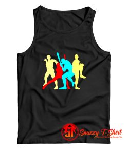 Retro Baseball Poses Tank Top