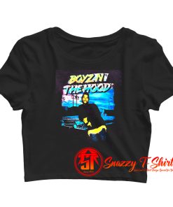 Retro Boyz In The Hood Crop Top Shirt