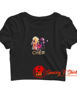 Retro Cher Tour Cool Crop Top Shirt