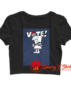 Retro Look Schoolhouse Rock Crop Top Shirt