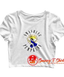 Retro The Smashing Pumpkins Crop Top Shirt