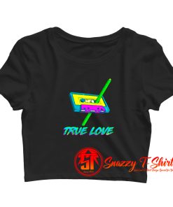 Retro True Love Crop Top Shirt