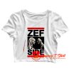 Retro Zef Side Crop Top Shirt
