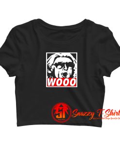 Ric Flair Wooo Wrestling Legend Hope Style Crop Top Shirt