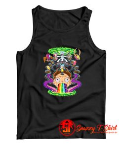 Rick And Morty Rick Almighty Girls Tank Top