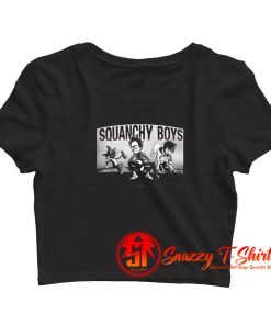 Rick And Morty Squanchy Boys Girls Crop Top Shirt