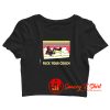 Rick James Fuck Your Couch Vintage Crop Top Shirt