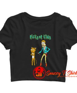 Rick and Morty Joe Exotic Tiger king Crop Top Shirt