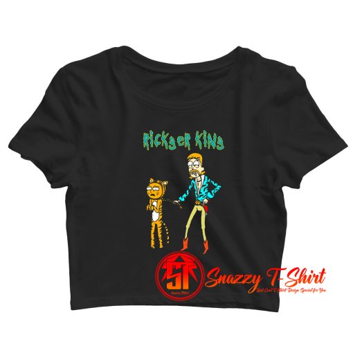 Rick and Morty Joe Exotic Tiger king Crop Top Shirt