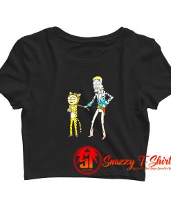 Rick and Morty Joe Tiger King Exotic Crop Top Shirt