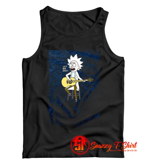 Rick and Morty Let Me Out Tiny Rick Tank Top