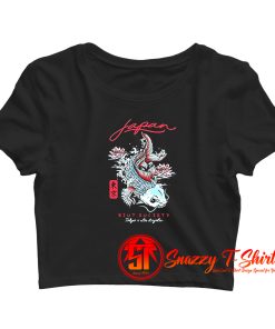 Riot Society Tokyo x Los Angeles Crop Top Shirt