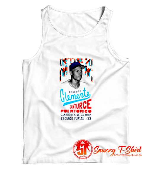 Roberto Clemente Santurce Puertorico Tank Top