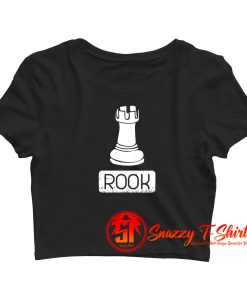 Rook Chess Piece Crop Top Shirt