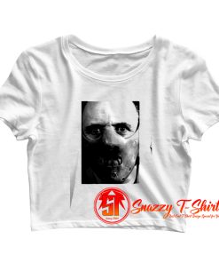Rule Big and Tall Silence of the Lambs Hannibal Lecter Crop Top Shirt