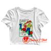 Run Away From Your Problems Crop Top Shirt