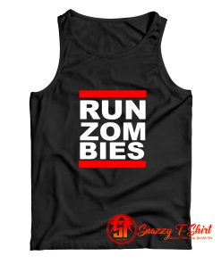 Run Zombies Retro Tank Top