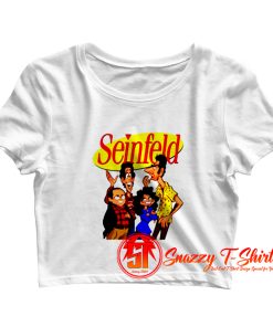 SEINFELD CARICATURE Crop Top Shirt