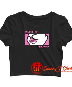 Sad Ghost Crop Top Shirt