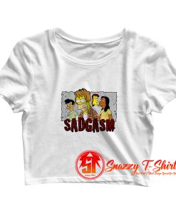 Sadgasm Crop Top Shirt