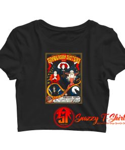 Sanderson Sisters Retro Hocus Pocus Crop Top Shirt