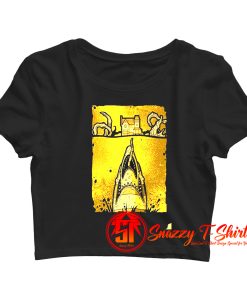 Sandjaws Jaws Crop Top Shirt